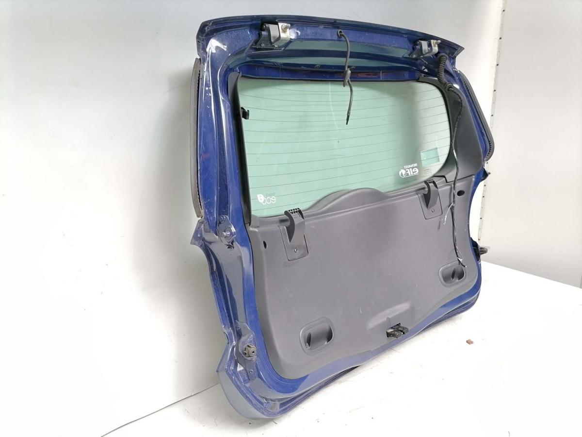 Renault Grand Modus original Heckklappe mit Heckscheibe OV460 K&ouml;nigsblau Bj.2008